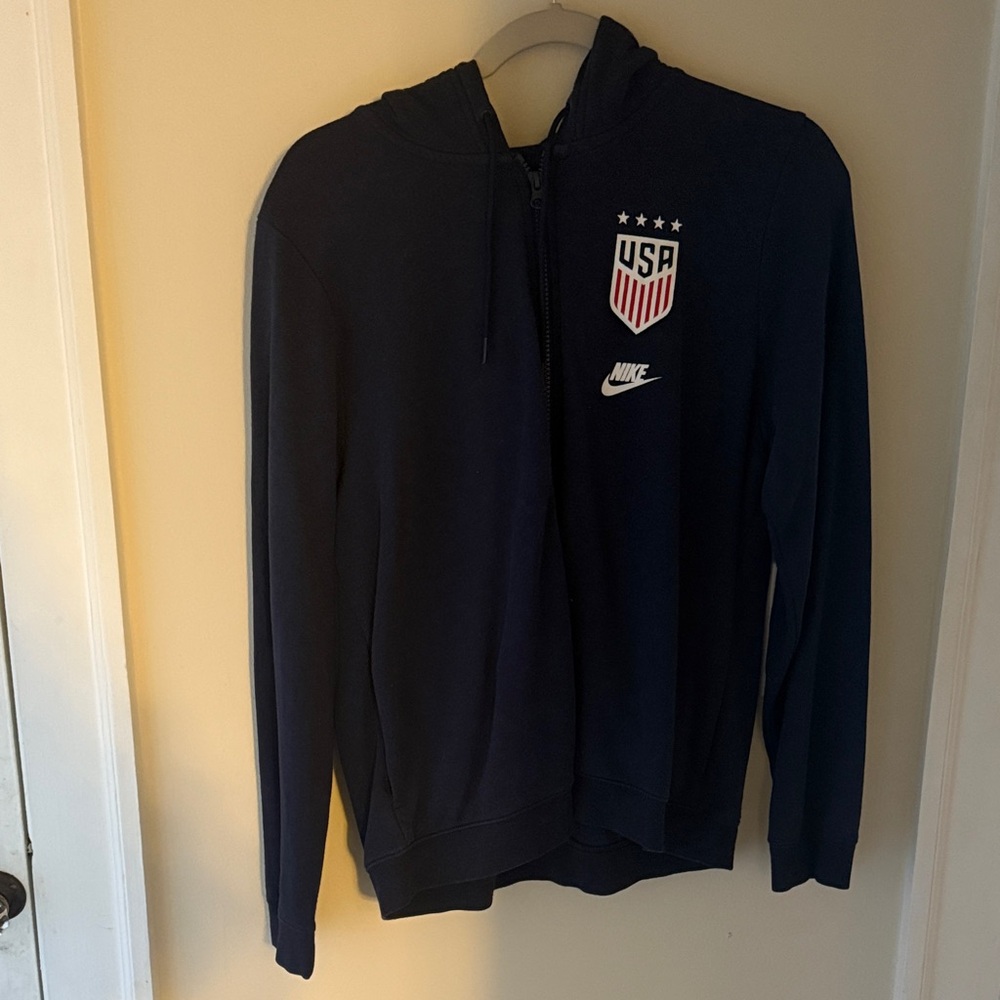 Nike Women’s Navy USA Full-Zip Hoodie